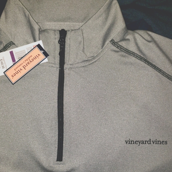 Vineyard Vines Golf Performance heathered jersey - Picture 3 of 4